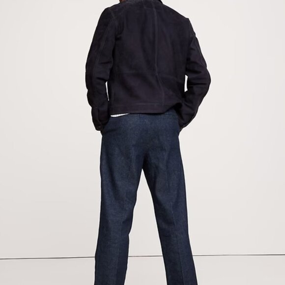 Straight Pleated Cropped Jean - Picture 3 of 4